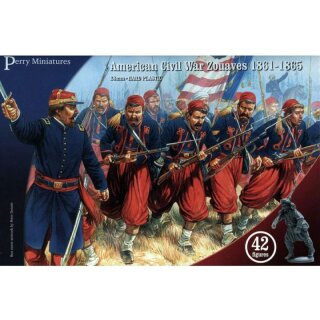 American Civil War: Zouaves (1861-1865) plastic boxed set [42]