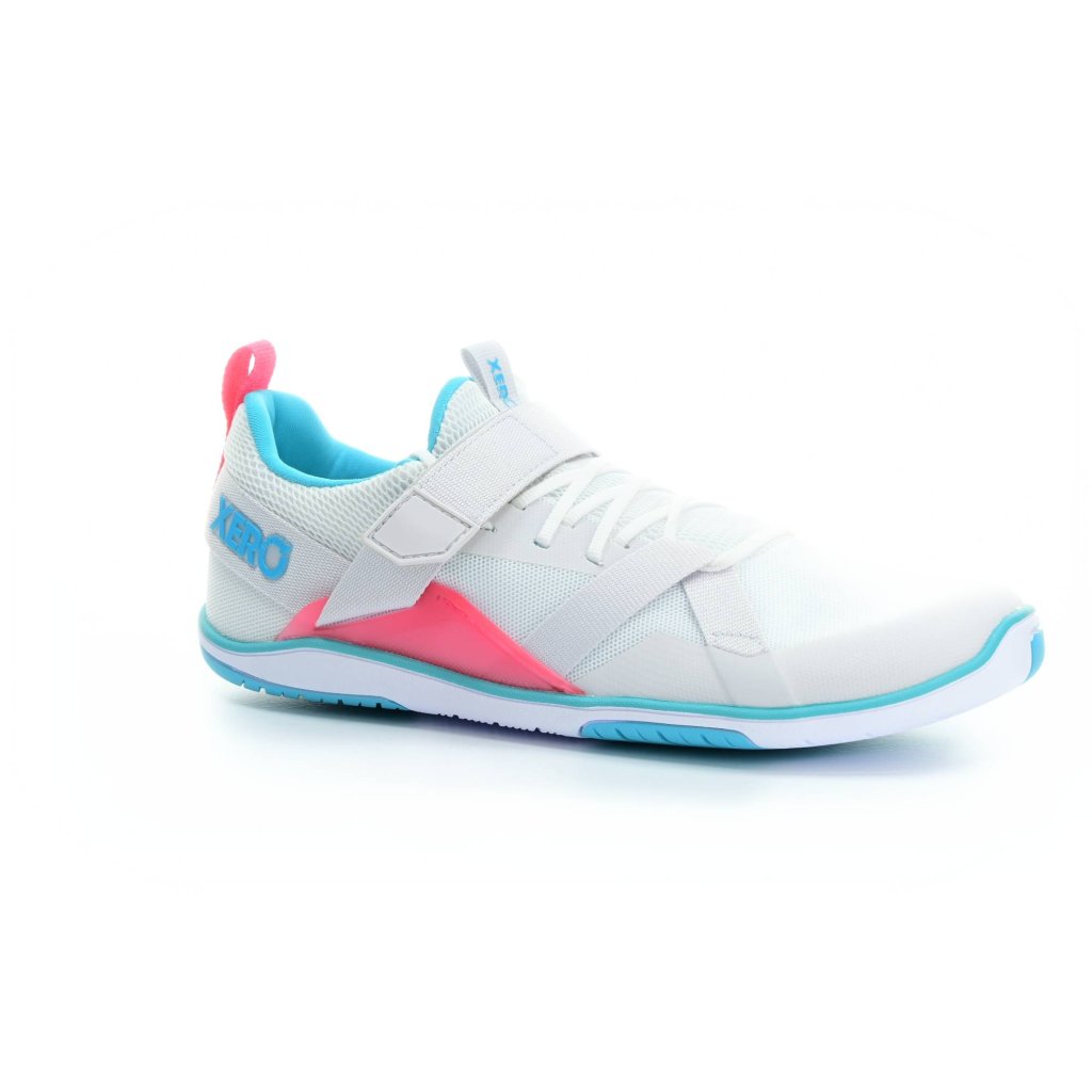 Xero Shoes Forza Sneakers White /Scuba Blue W sportliche Barfußschuhe