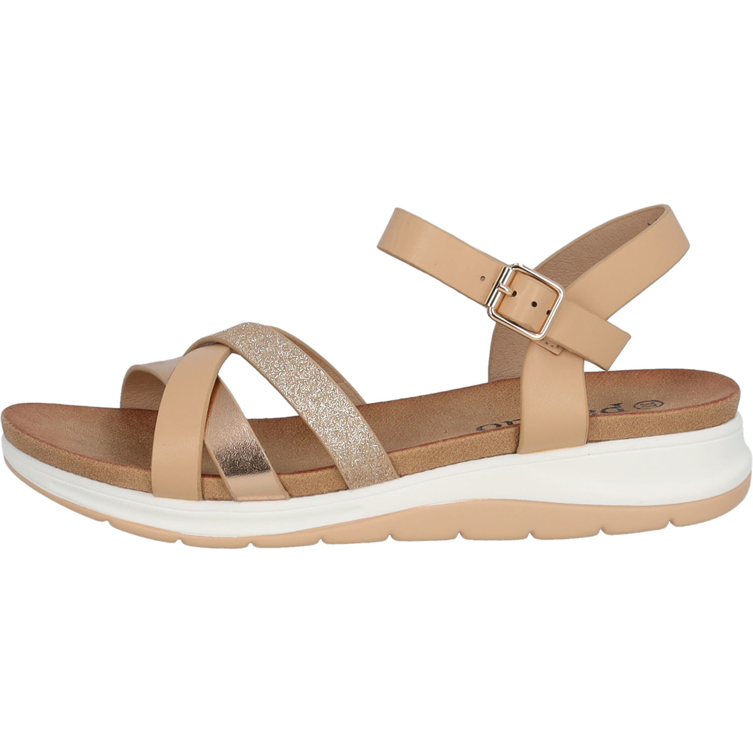 Palado Jantai, Sandalen, Damen, Bronze