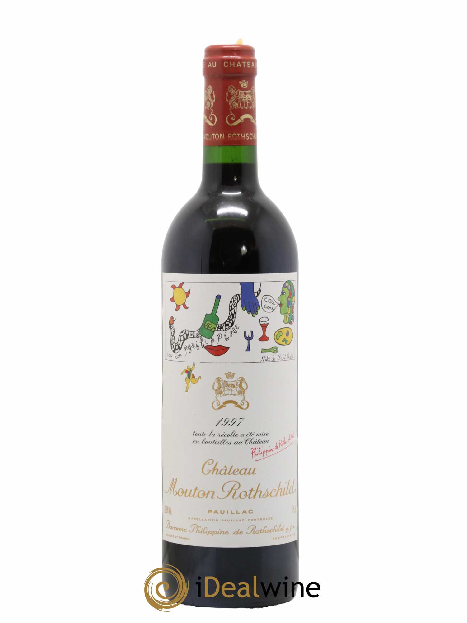 Château Mouton Rothschild 1er Grand Cru Classé  1997 - Lot de 1 Bouteille
