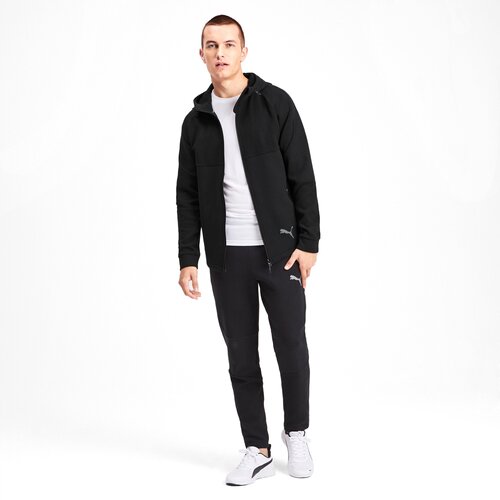 HERREN SWEAT EVOSTRIPE FZ HOODY