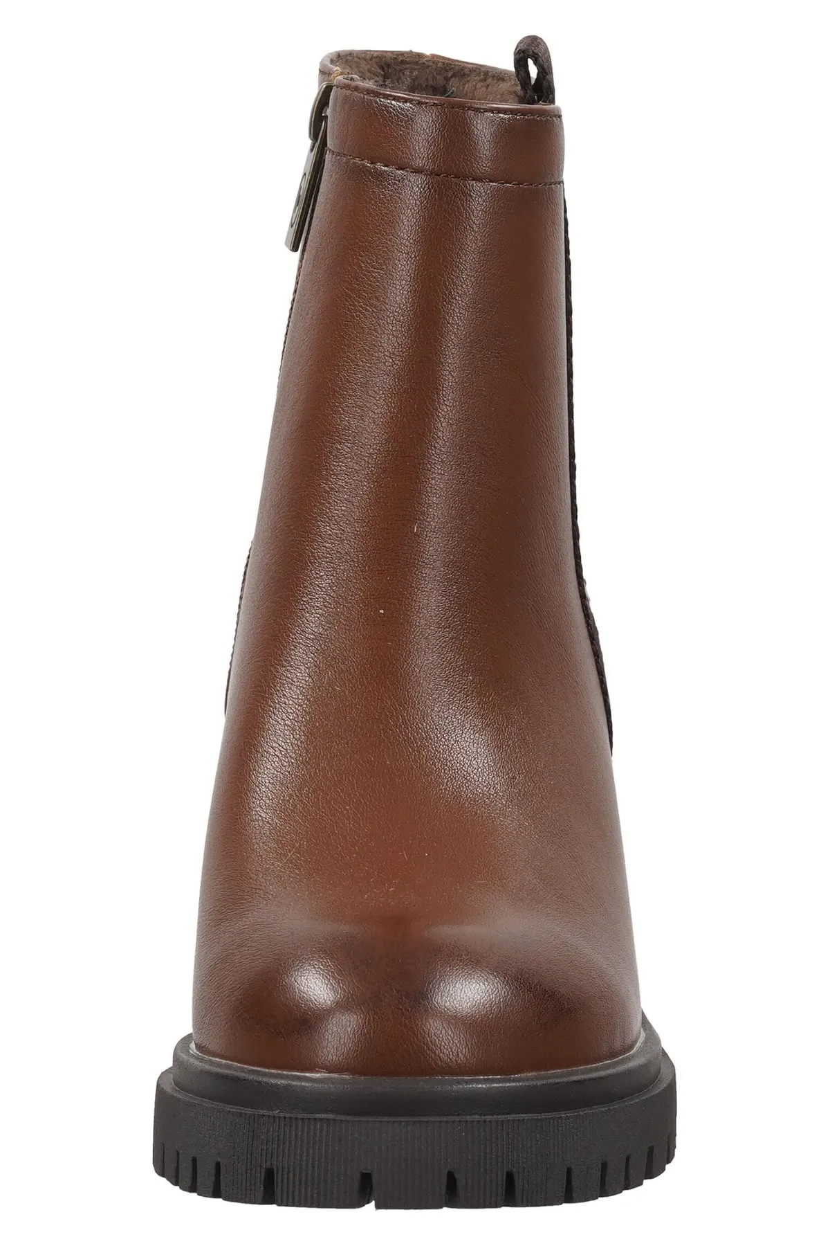 Tom Tailor  Stiefelette - Braun - Blockabsatz