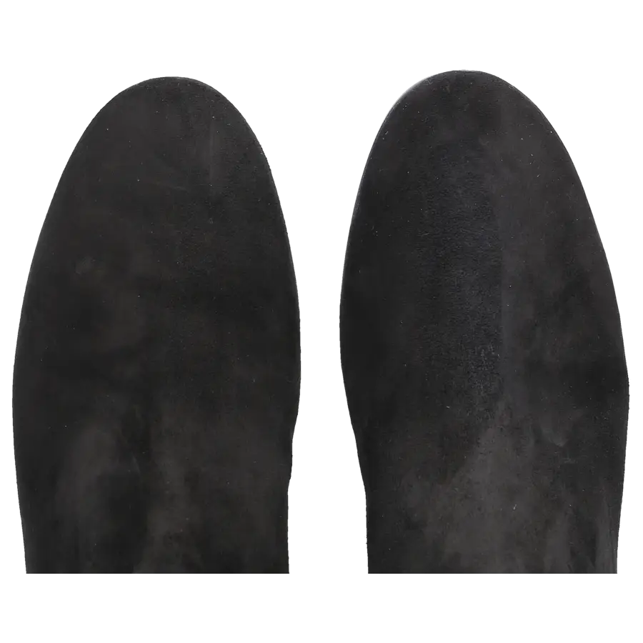 Gianvito Rossi - Stiefel ROLLING MID BOOT Veloursleder - schwarz