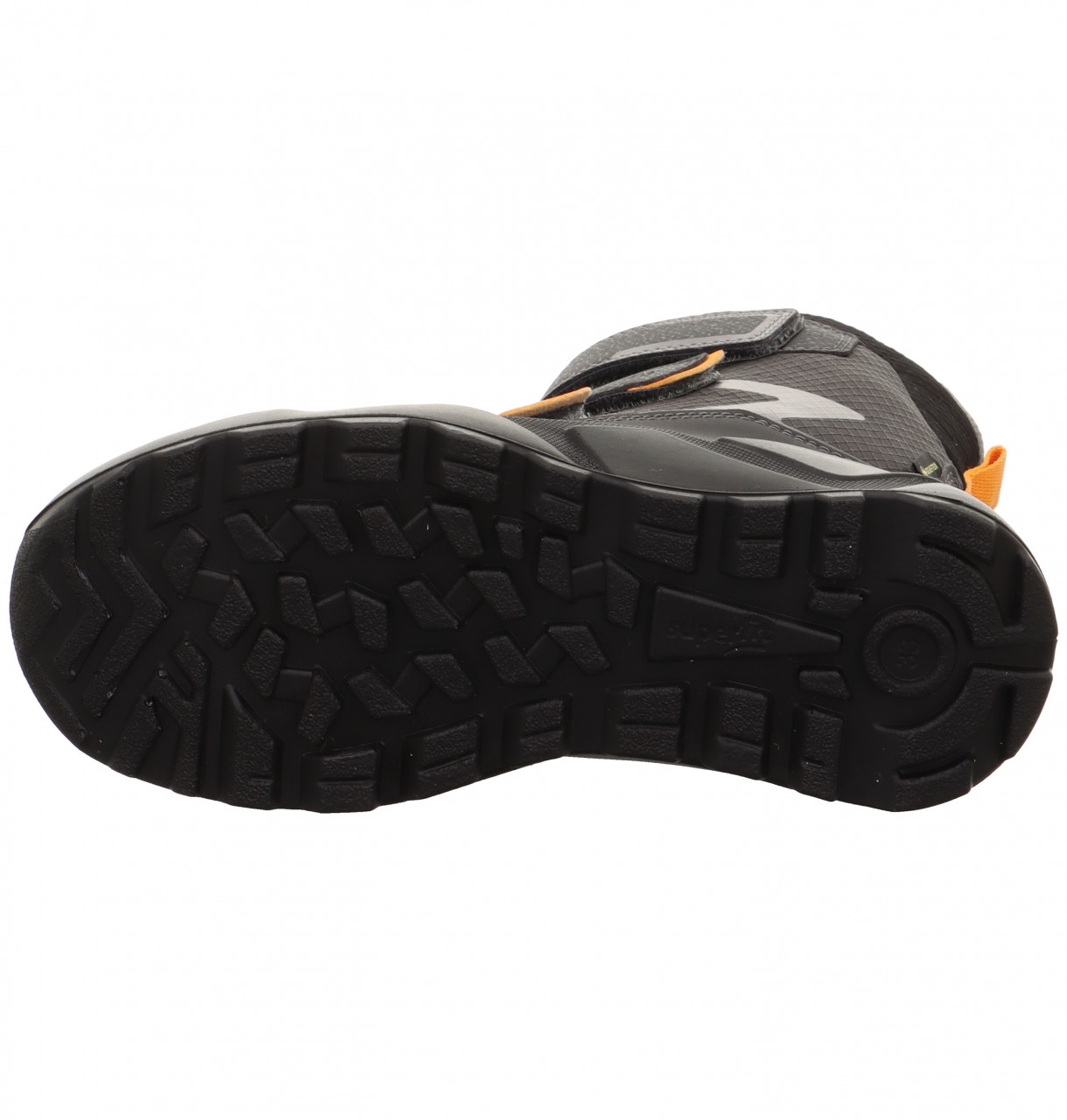 ROCKET - Grau/Orange Stiefel mit Klettverschluss