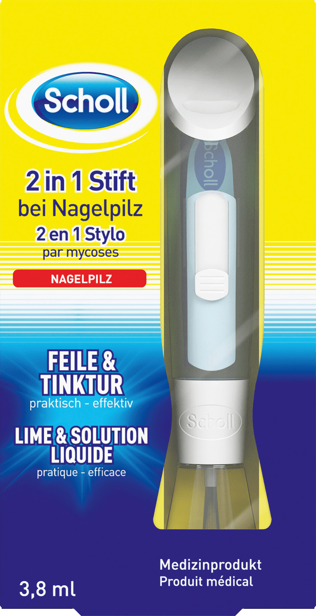 Nagelpilz Set 2in1, Feile & Tinktur, 3,8 ml