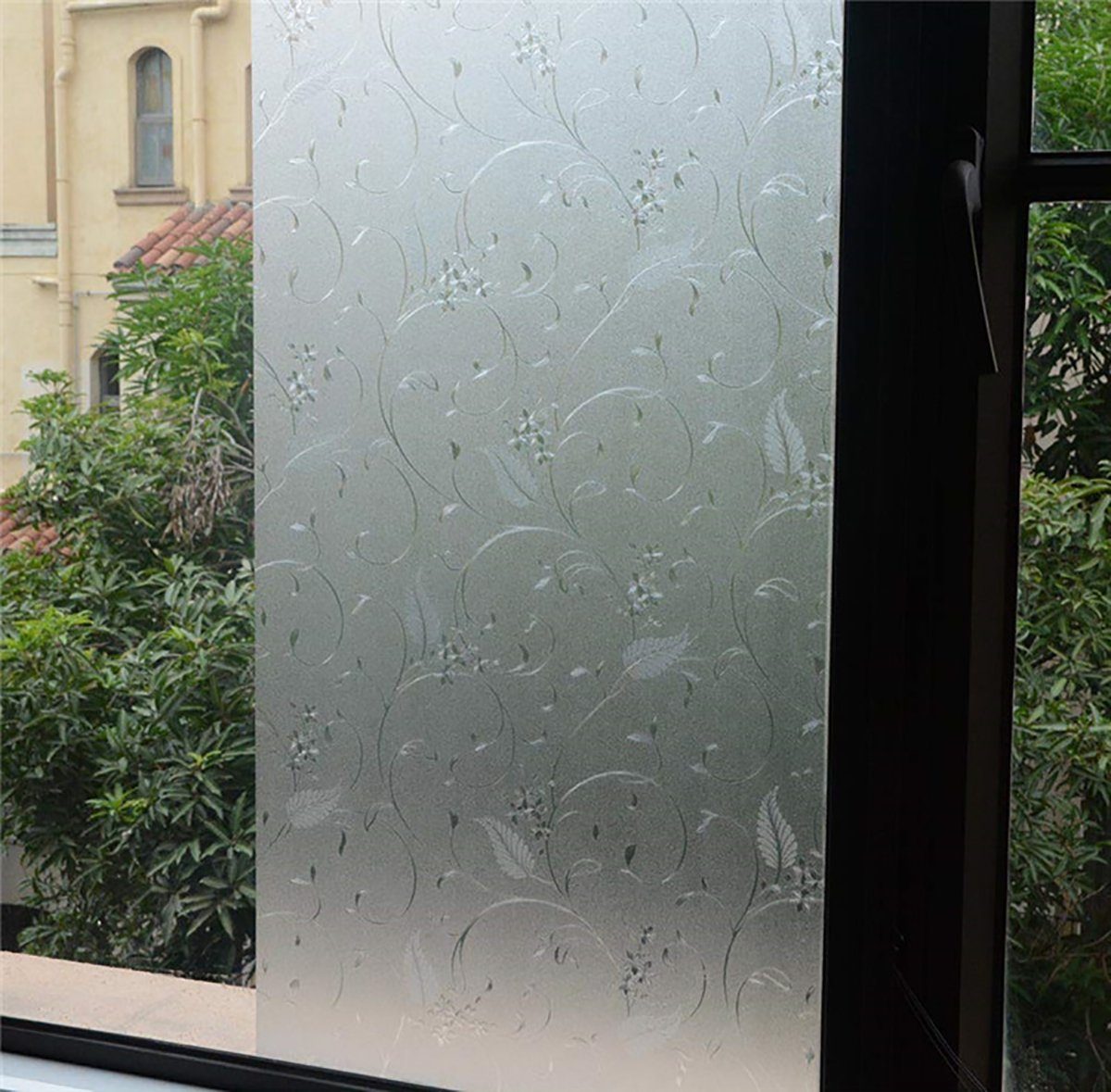 Fensterfolie Statischer, kleberfreier Fensteraufkleber aus Glasfolie, ZanMax