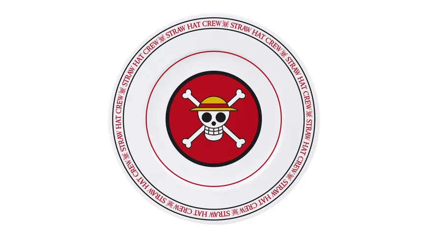 ONE PIECE 4er Teller Set Emblems