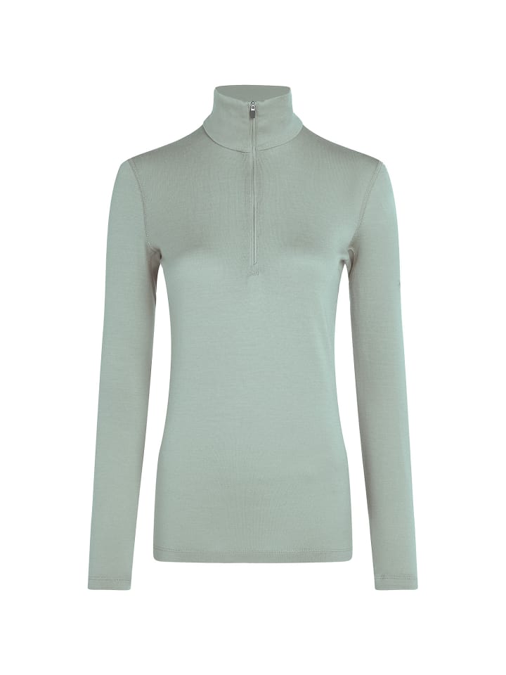 icebreaker Kleider 260 Tech LS Half Zip in Moos1518 günstig kaufen