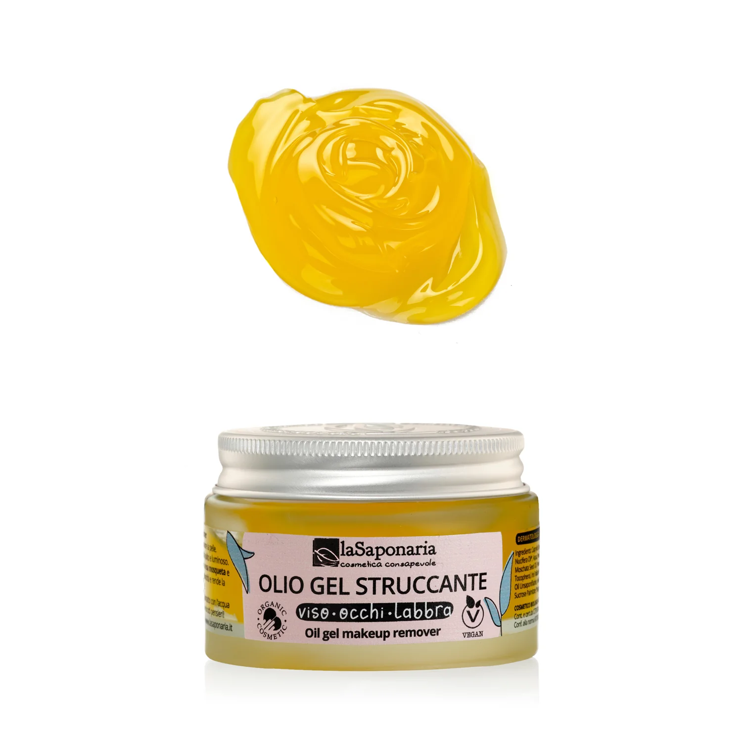 Doppia Detersione Olio gel struccante - Olio detergente viso, Gel detergente viso