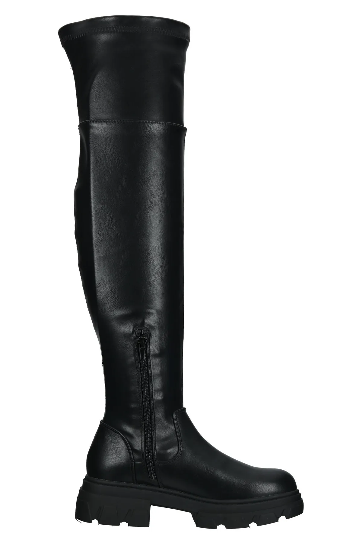 BULLBOXER  Stiefel - Schwarz - Blockabsatz