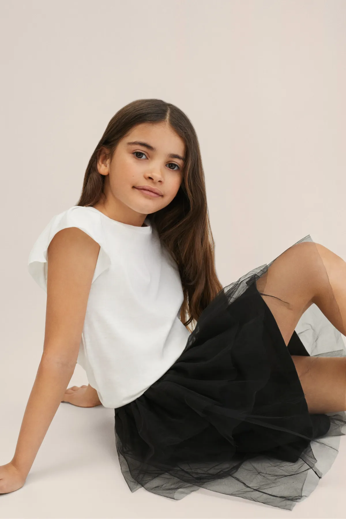 MANGO Kids  27094766 Röcke und Shorts Schwarz