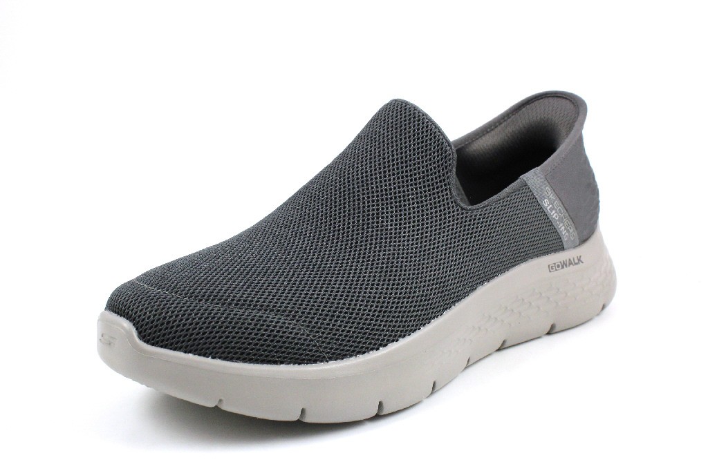 SKECHERS Komfort Slipper grau