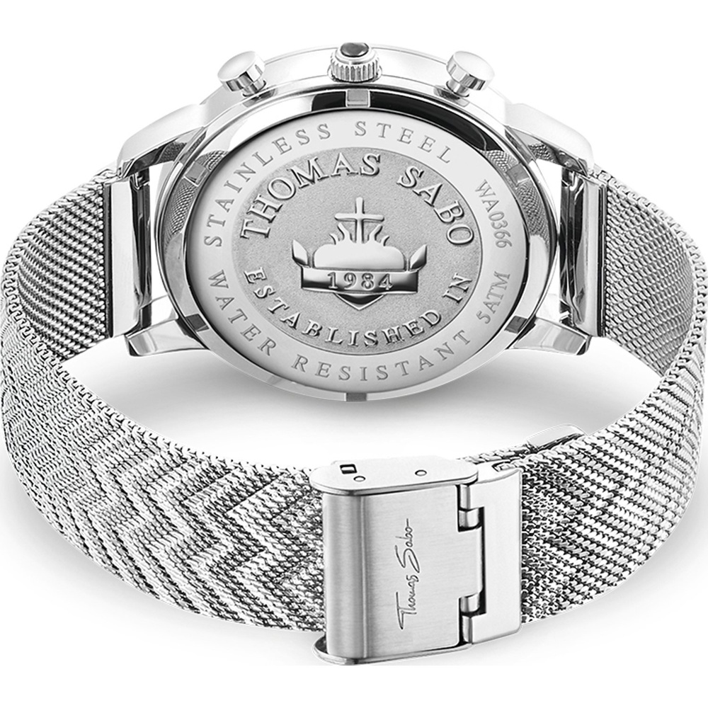 Thomas Sabo Montre pour femme Acier inoxydable Montre