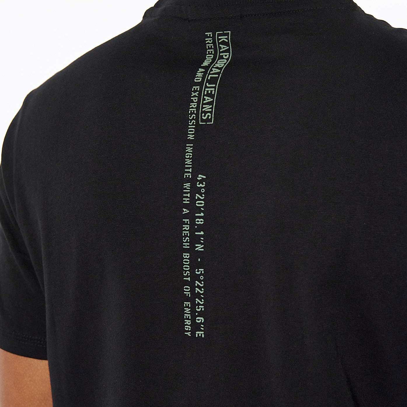 MAORI  T-shirt noir Homme en 100% coton bio