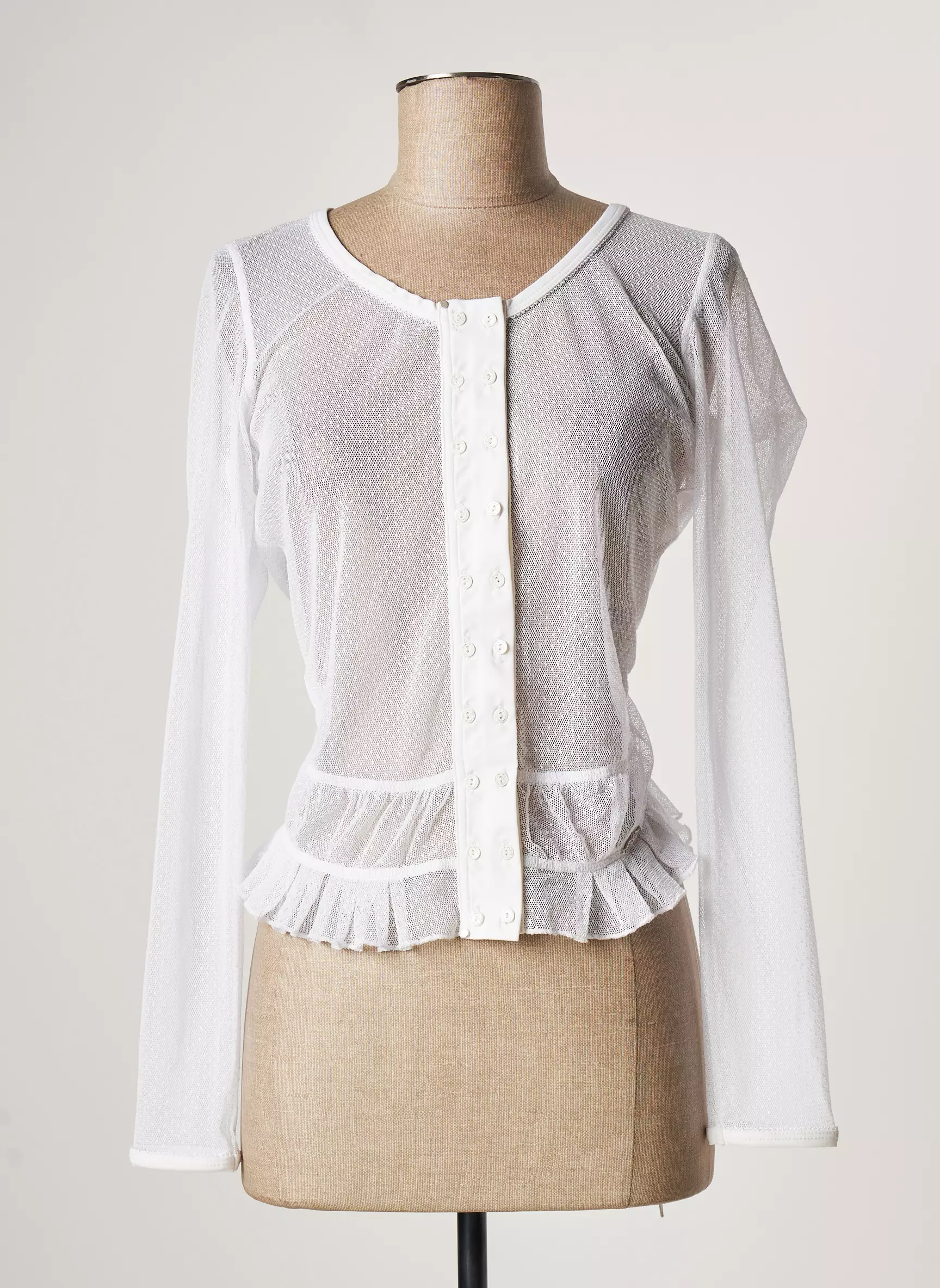 Collection Privee Vestecasual Femme couleur blanc