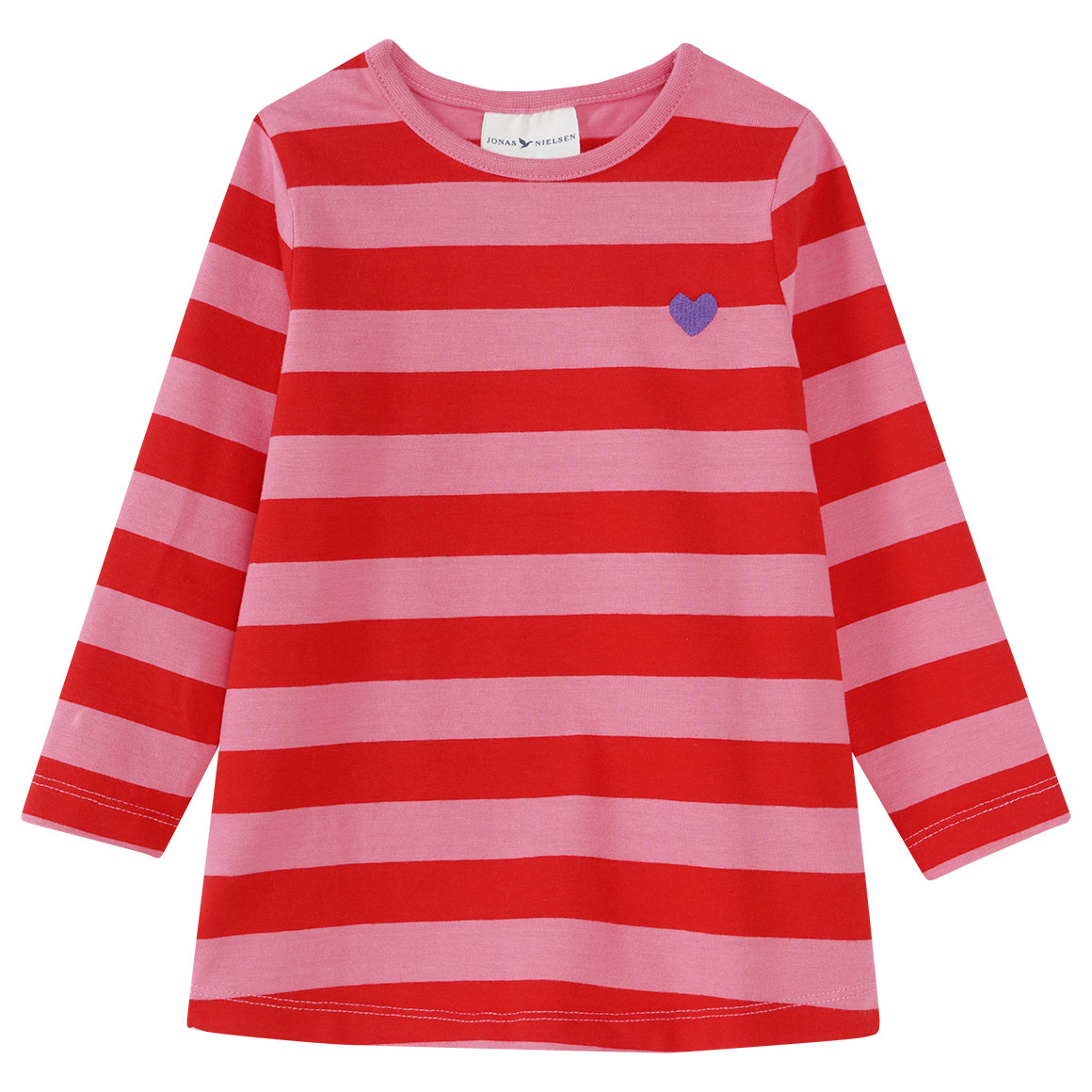 Mädchen Langarmshirt mit Streifen