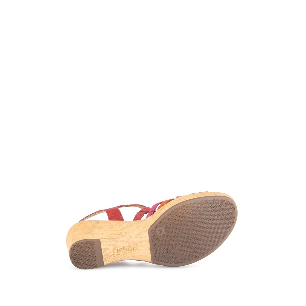 Gabor fashion Riemchensandale rot