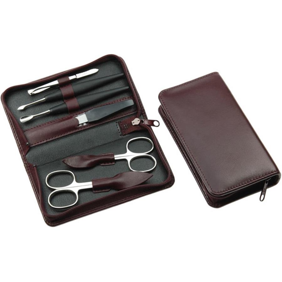Manicure-Etui, Nappa-Vollrindleder