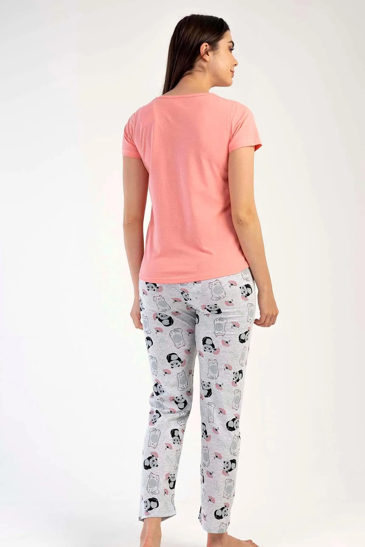 C&City  Kurzarm-Pyjama-Set Pink-441020