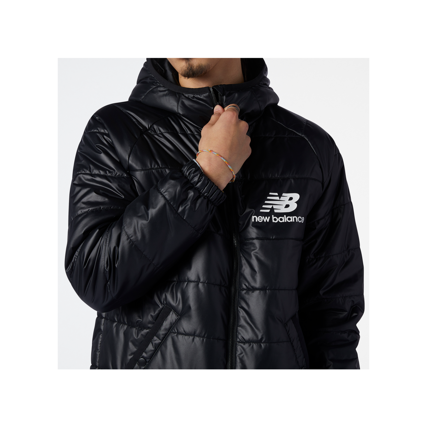 New Balance Athletics Winterized Puffer Jacke FBK
