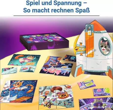 Mathe Galaxie - Kinderspiel ab 6 Jahren