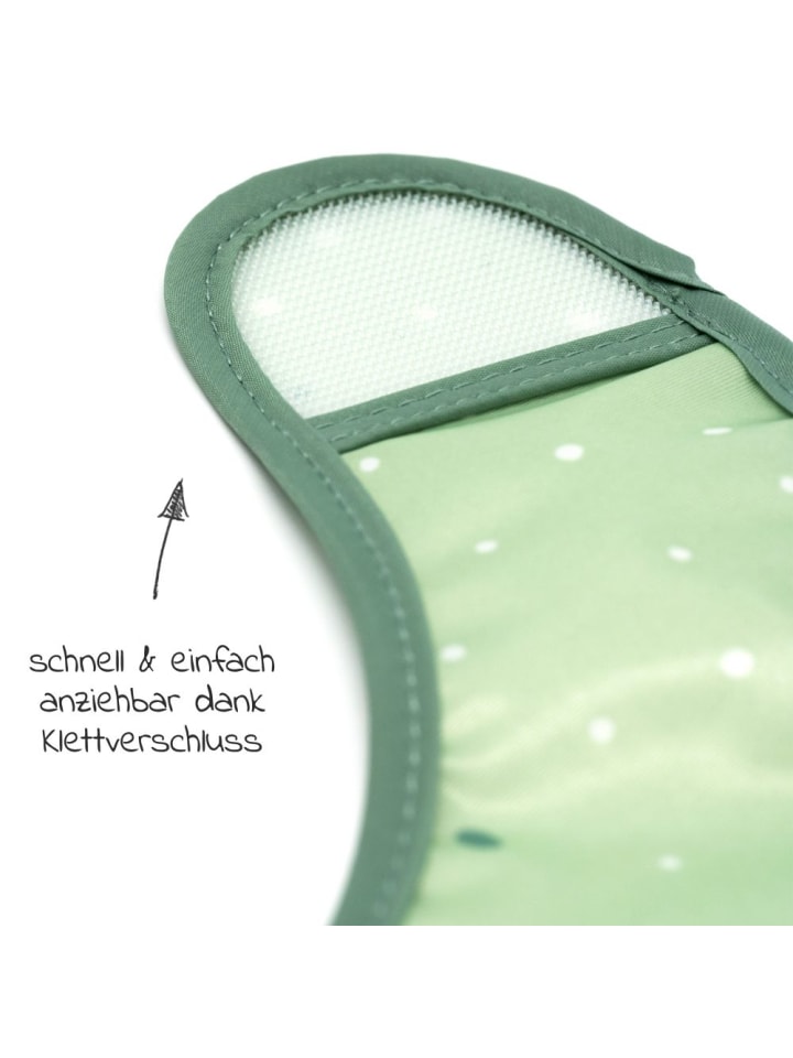 MiaMia Lätzchen 5er Pack mit Klettverschluss - Grün in gruen günstig kaufen onesize