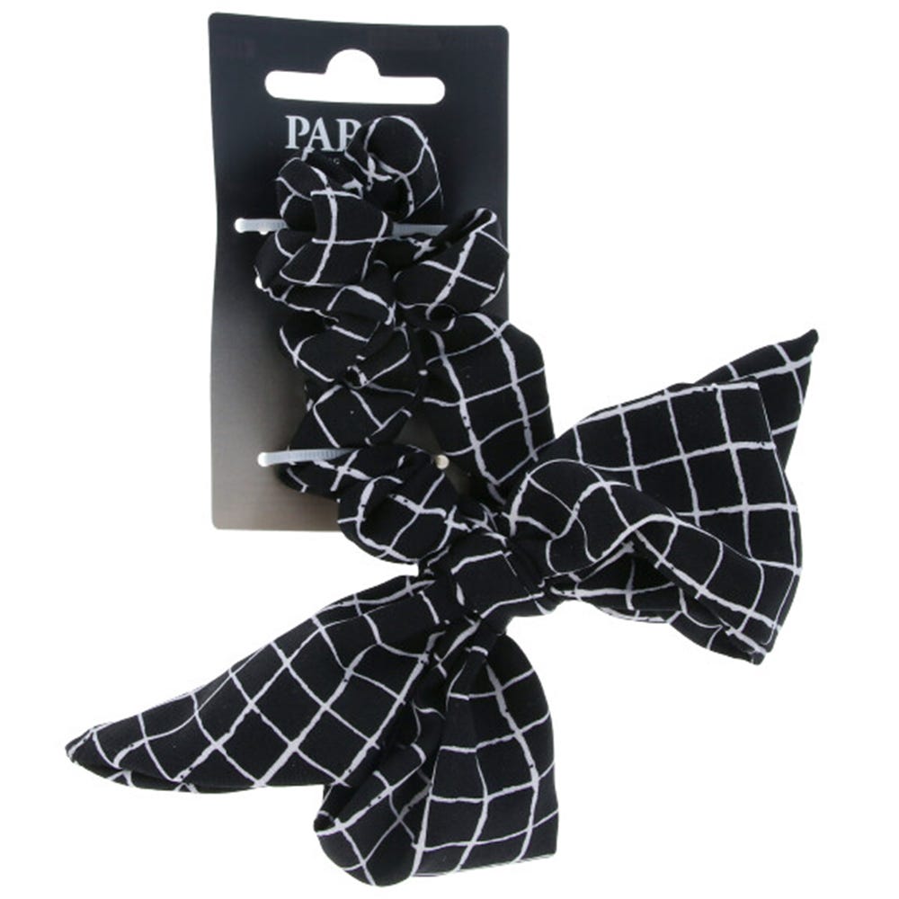 Parsa Beauty Scrunchi mit Skinny Scarf 2er Set