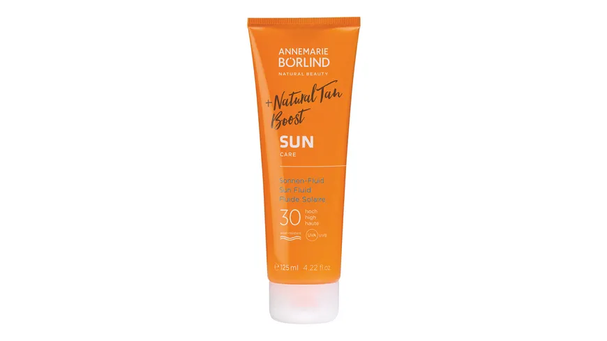 ANNEMARIE BÖRLIND Natural Tan Boost Sonnen Fluid LSF 30 125 ml