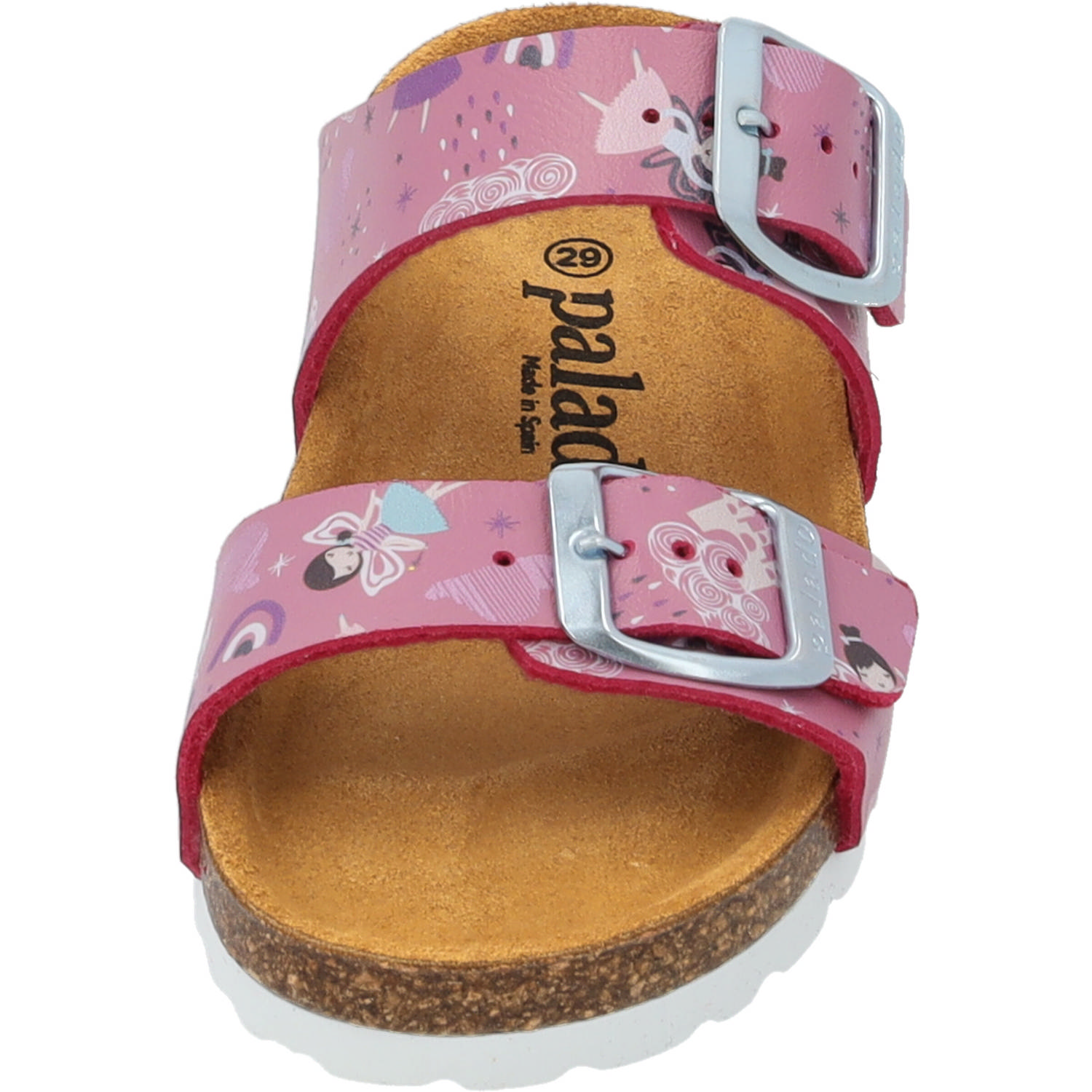 Palado Kids Samos G Print, Pantoletten, Kinder, Pink Fairy