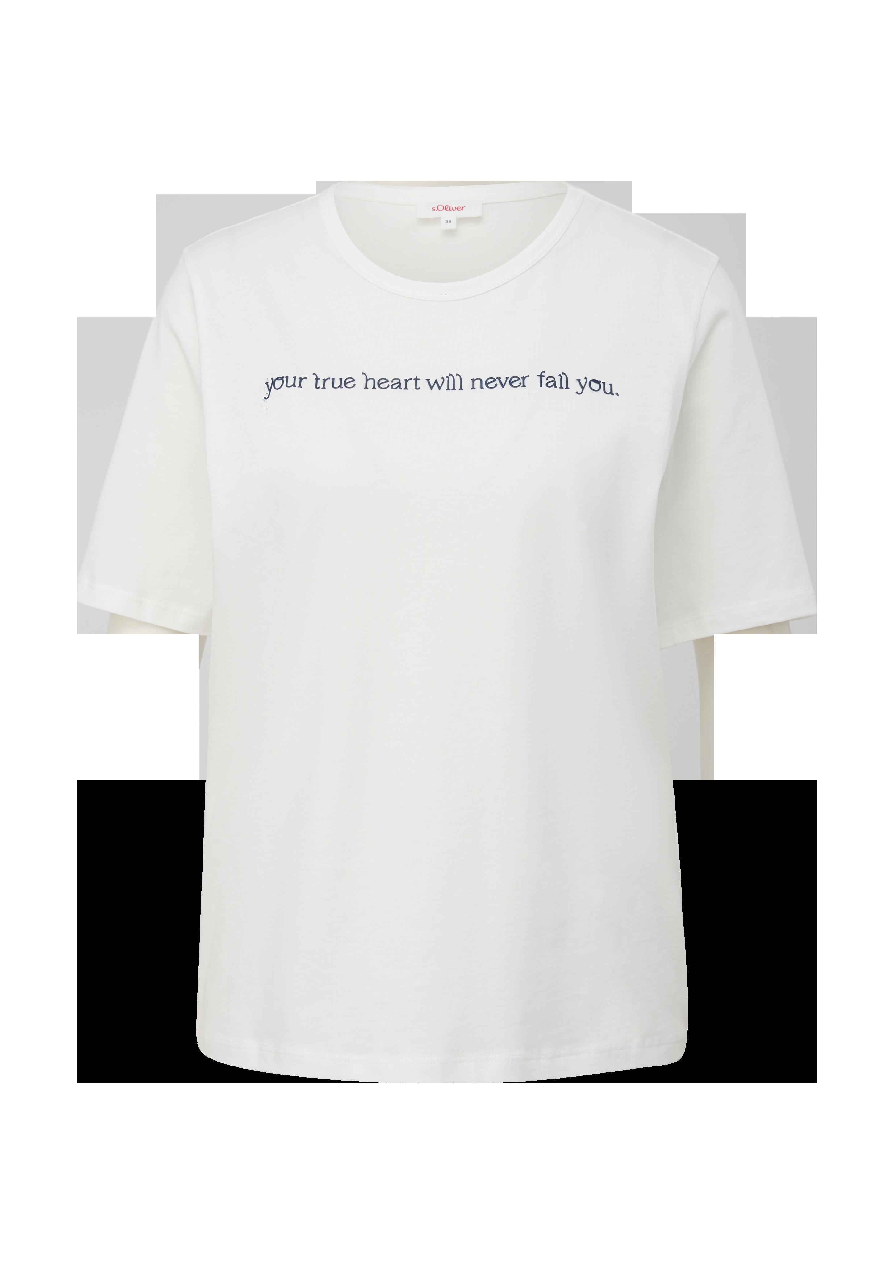 T-Shirt mit Frontprint  2132331-02D0
