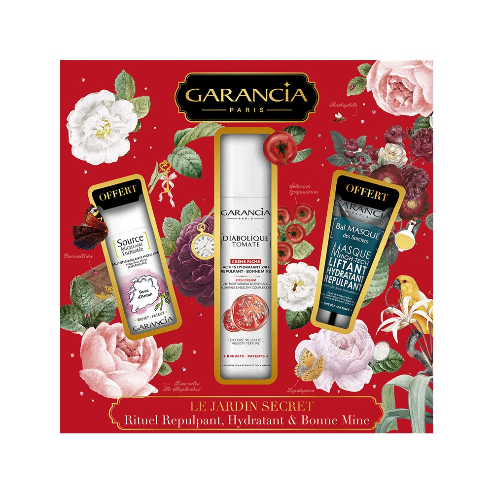 Garancia Coffret Cadeau Repulpant, Hydratant & Bonne Mine 2023 Coffret