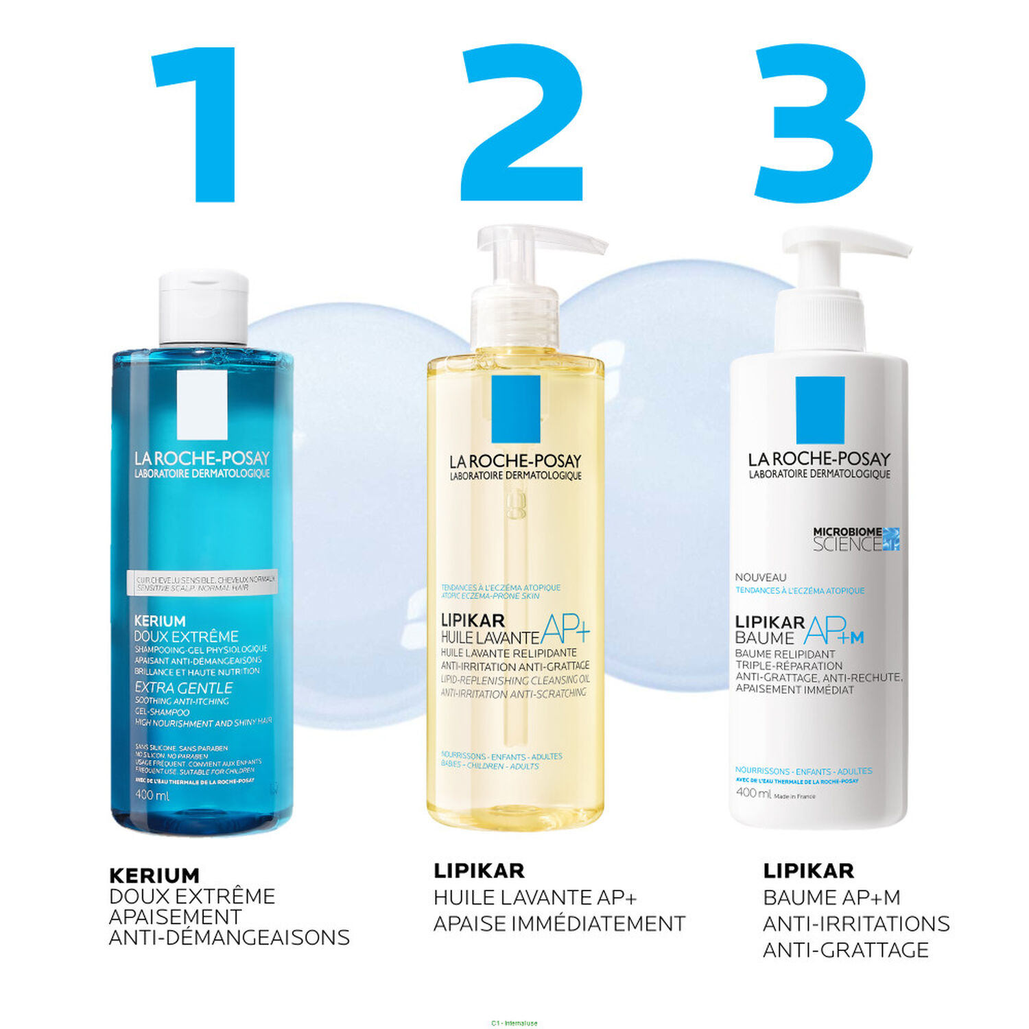 la roche-posay Kerium Doux Extrême Shampooing-Gel Physiologique 400 ml