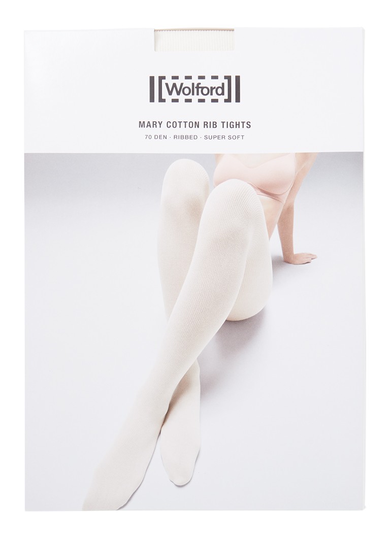 Wolford Mary 70 Denier Ribbed Tights