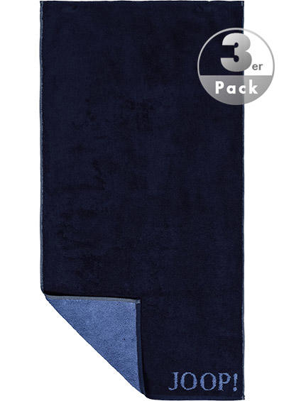 JOOP!, Gästetücher, Baumwolle, 30 x 50 cm, navy