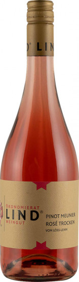 2022 Pinot Meunier Rosé | vom Löss-Lehm trocken Bio - Weingut Ökonomierat Lind