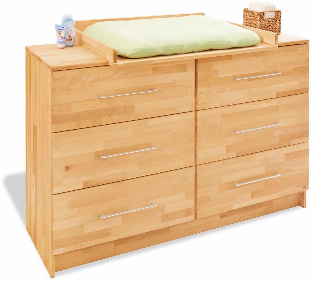 Pinolino® Wickelkommode Natura, extrabreit; Made in Europe