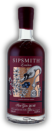 Sipsmith Sloe Gin Sipsmith Sloe Gin Vollaromatisch und komplex. 0,5	 Liter - Vol 29,0%