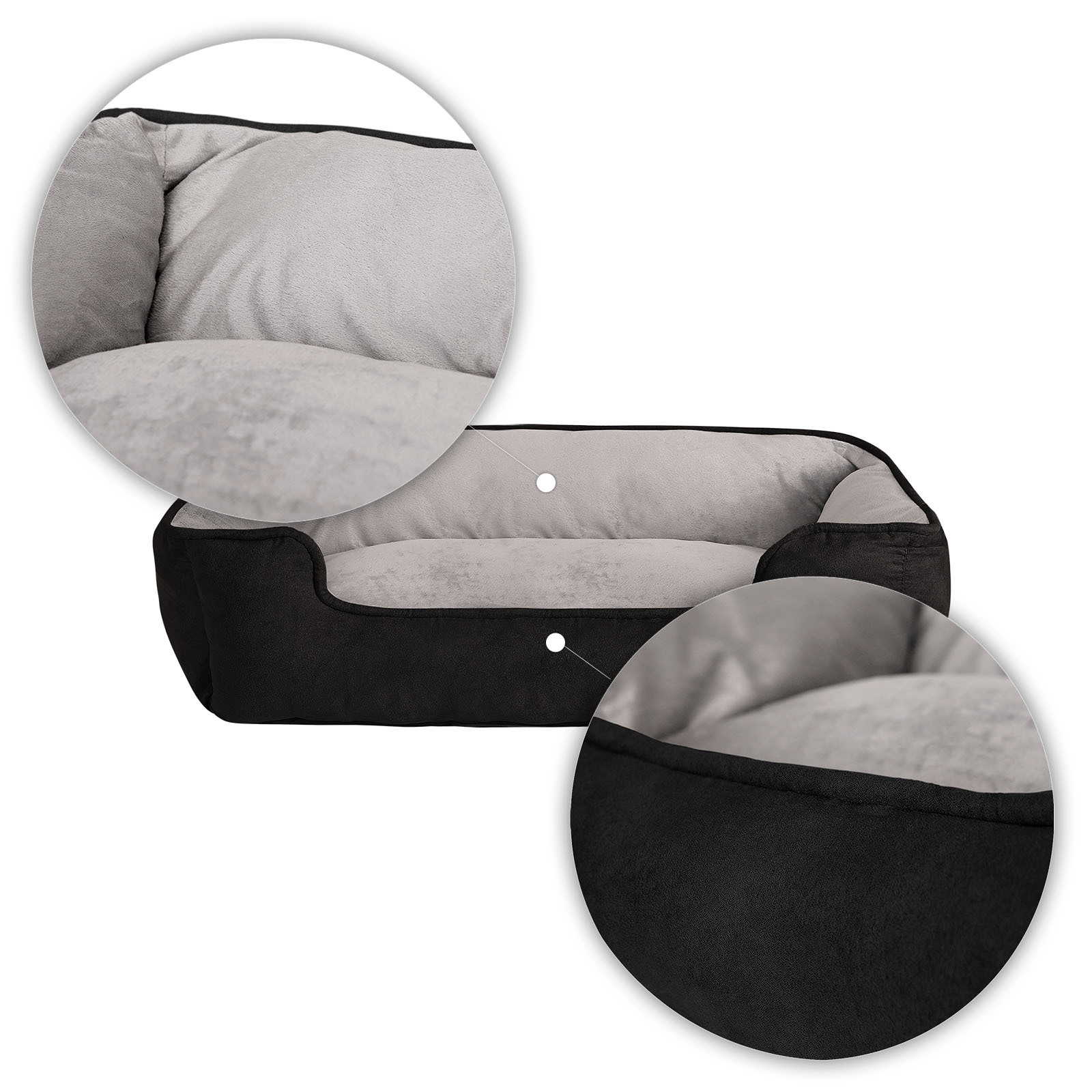 Lionto Hundebetten Lionto 2-in-1 Hundebett Hundekissen L