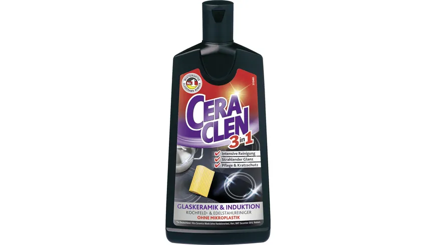 Ceraclen 3in1 Glaskeramik Reiniger & Pfleger 200 ml 200 ml