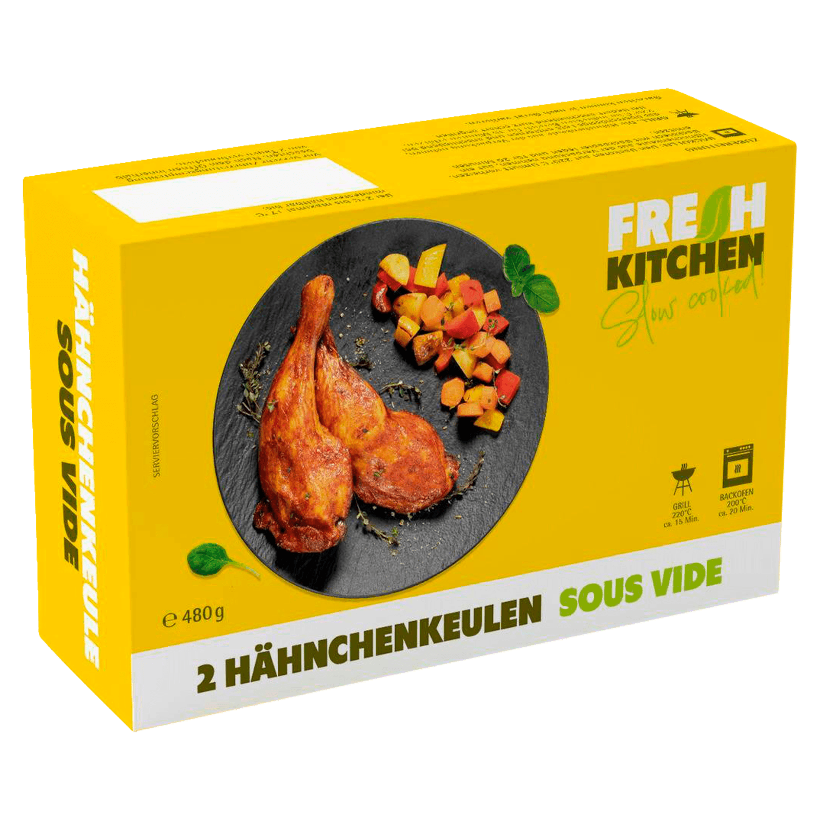 Fresh Kitchen 2 Hähnchenkeulen 480g