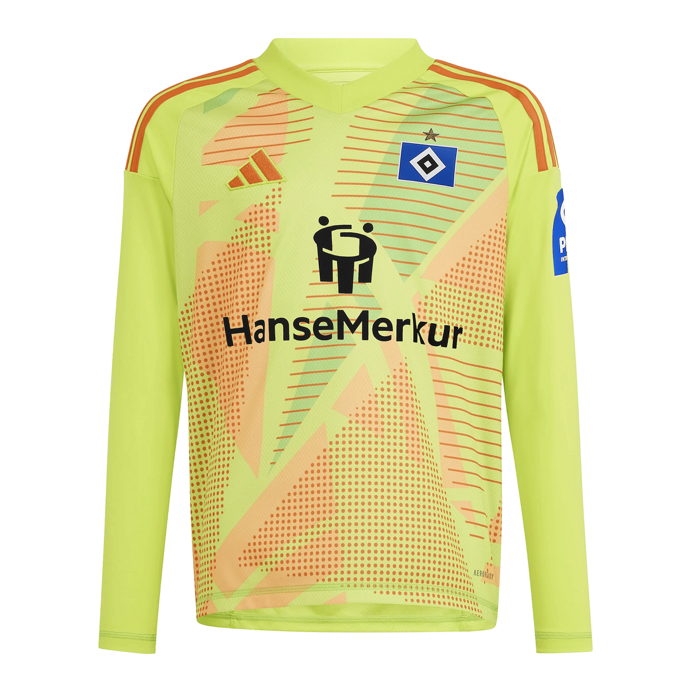 adidas Hamburger SV TW-Trikot 2024/2025 Kids Gelb