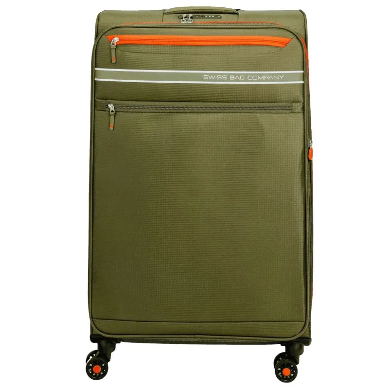 Swiss Bags Ohio Trolley L (78 cm) Erweiterbar - Olive Green