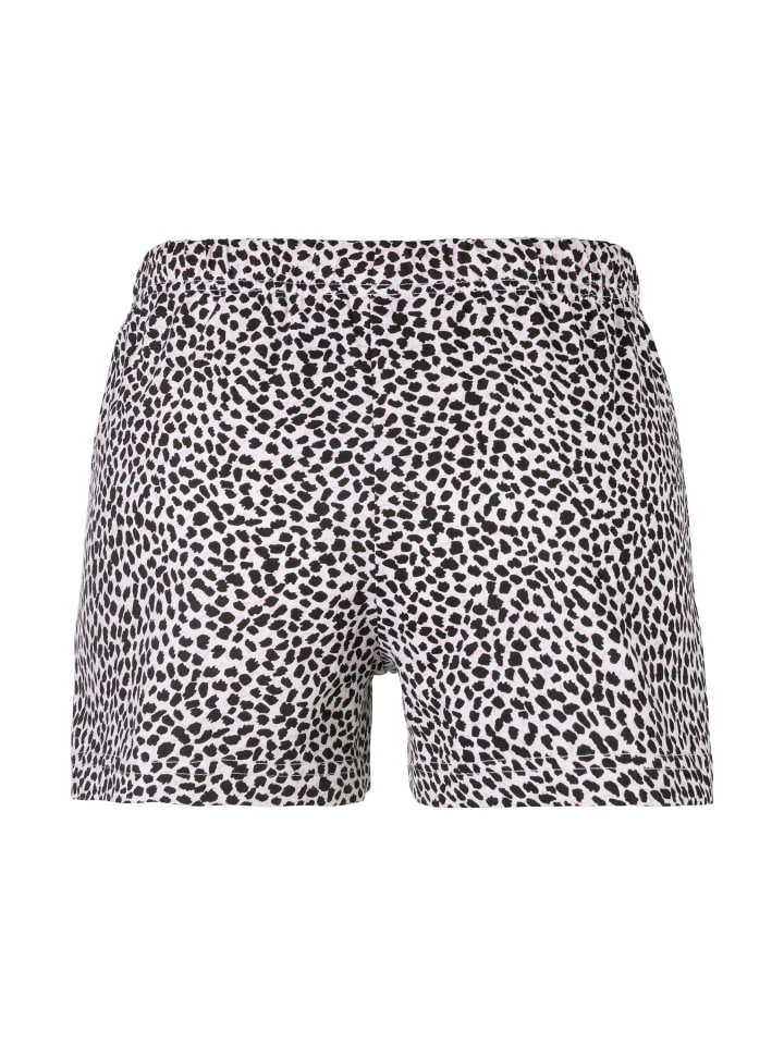 VIVANCE DREAMS Schlafshorts in hellrosa-schwarz günstig kaufen