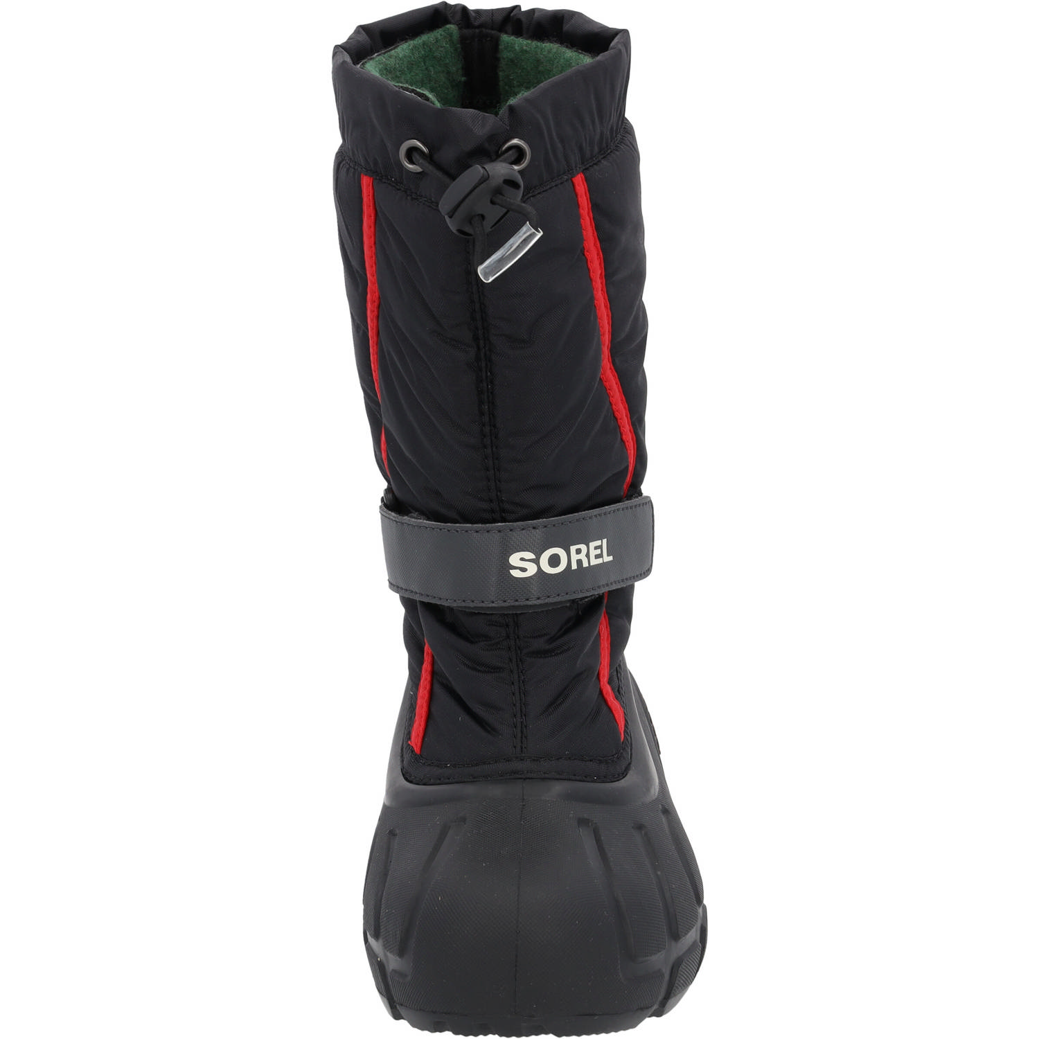 Sorel Childrens/Youth Flurry NC 1965 M, Winterstiefel, Kinder, Schwarz (Black/Light Red)