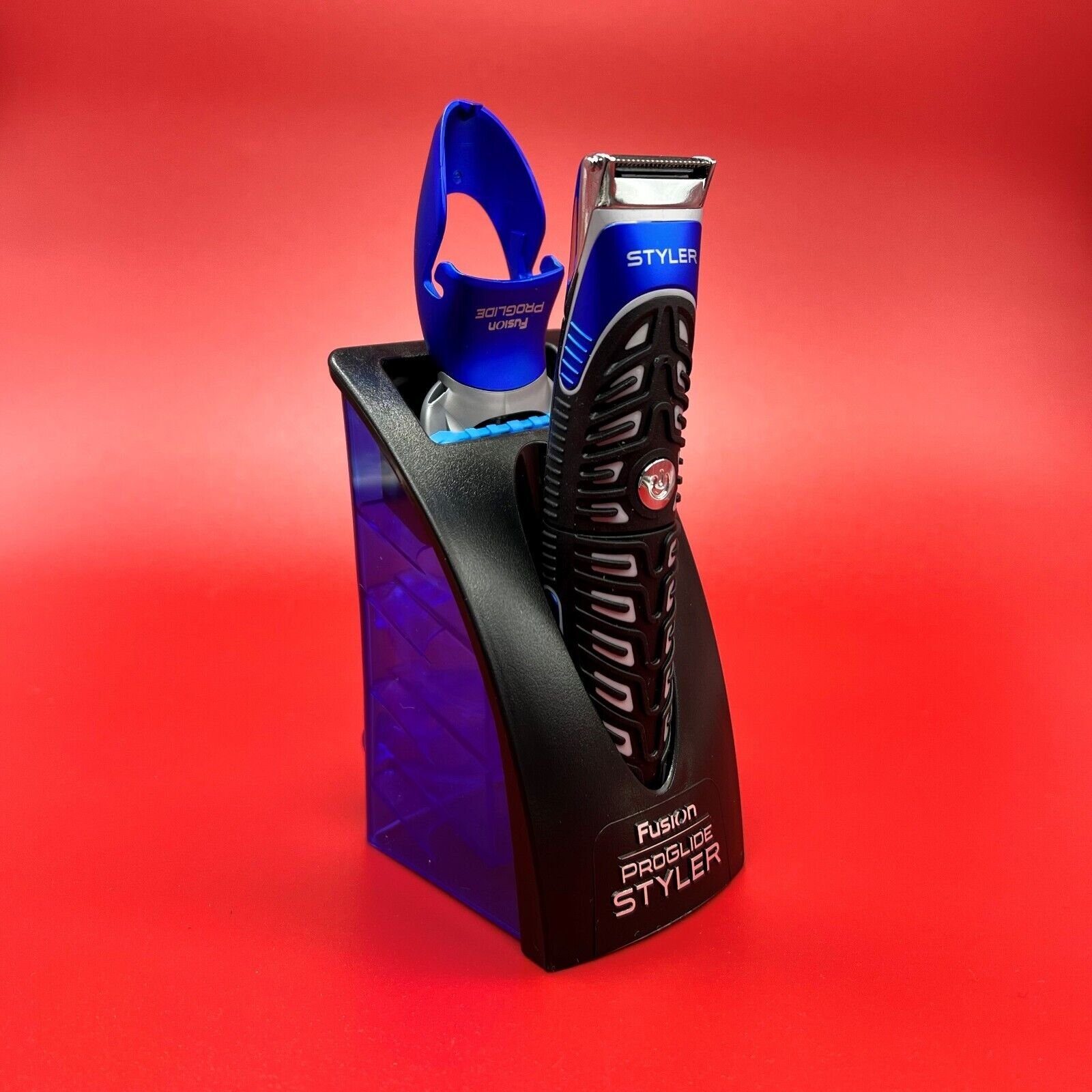 Gillette Rasierset Gillette Fusion ProGlide Styler 7Tlg Geschenkset Rasierer Set Männer, 7-tlg., elektrischer Rasierer mit Aufsätzen Pflege Rasiermaschine rasierset, Rasur Shaving Gillette Komplett Set Herren Männer