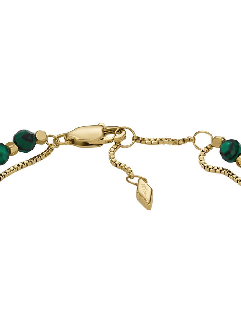 Bracciale con perline fossili JF04541710