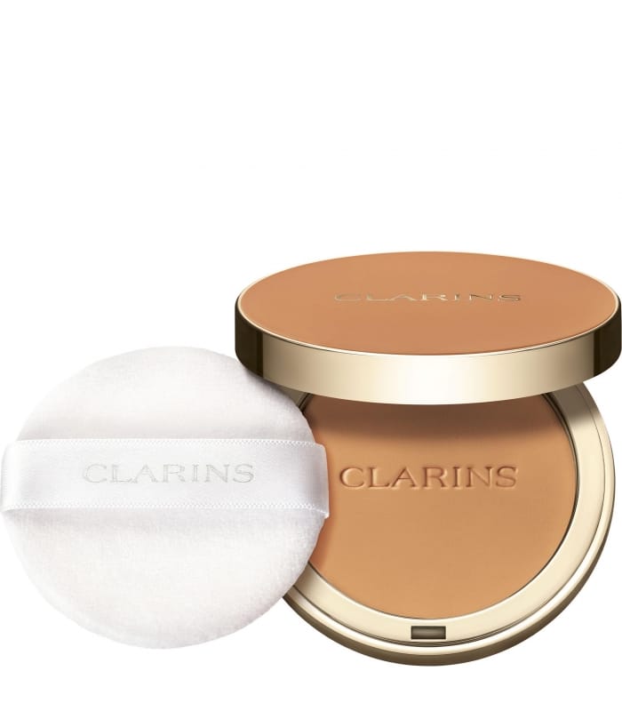 Clarins-EVER MATTE COMPACT POWDER-Poudre compacte matifiante infusée au lait de pêcher