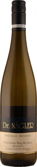 2018 Rüdesheimer Berg Rottland Riesling Kabinett . trocken - Weingut Dr. Nägler