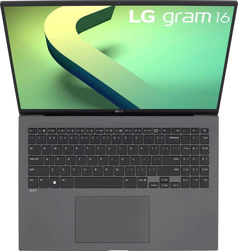 LG gram 16 Notebook (40,6 cm/16 Zoll, Intel Core i7 1260P, Iris© Xe Graphics, 1000 GB SSD)