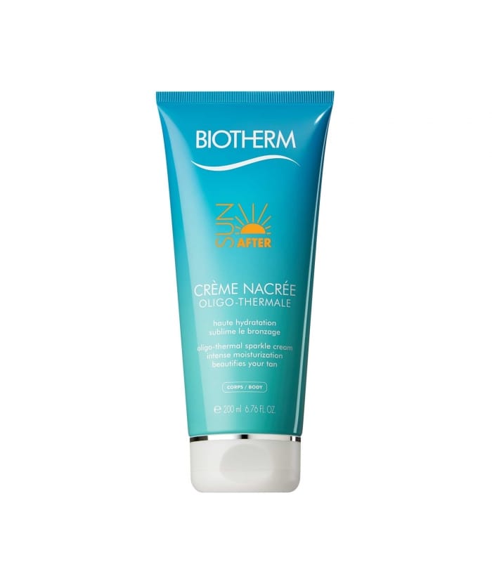 BIOTHERM SOLAIRE-Crème nacrée après-soleil oligo-thermale hautement hydratante
